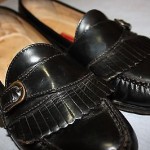 Cole Haan Men’s Black Leather Loafer Pinch Buckle Size 10