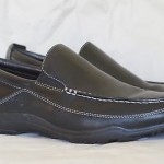 PERFECT $198 Cole Haan Nike Air Modern Loafer 12 Leather Driving Sneaker -BLACK