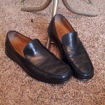 MEN’S COLE HAAN BLACK SHOES SIZE 10.5 BLOWOUT