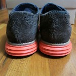 COLE HAAN Dark Brown Orange Suede LUNARGRAND 7 M Sneakers Shoes C11097 Free SHIP