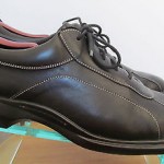 Mens 12 M black leather Cole Haan Nike Air lace tie oxford walking casual shoes