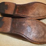 COLE HAAN MENS CITY CORDOVAN BROWN LEATHER PENNY LOAFERS SIZE 8.5 D
