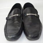 Pre-Owned- Boss Hugo Boss Men’s “Doster” Square Toe Loafers! Black, Sz. 13.