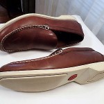 COLE HAAN RESORT BROWN LEATHER CASUAL LOAFERS MEN SHOES SZ 11.5 M