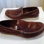 COLE HAAN RESORT BROWN LEATHER CASUAL LOAFERS MEN SHOES SZ 11.5 M