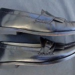 Cole Haan Black Leather Buckle Slip-On Business Casual Shoes/Loafers Mens Sz 8 D