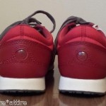 DIESEL men size 9 fashionable sneakers red model A-Head shoes made in Vietnam