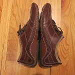 COLE HAAN AIR RYDER SIZE 12 DRIVING SHOES BROWN