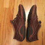 COLE HAAN AIR RYDER SIZE 12 DRIVING SHOES BROWN