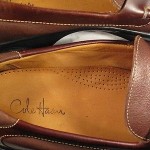 MANS COLE HAAN NIKE AIR BROWN LEATHER LOAFERS SHOES 11M