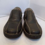 Clarks Harrier Black Pebbled Leather Slip On Loafers Casual Shoes Mens Sz 10 M