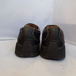 Clarks Harrier Black Pebbled Leather Slip On Loafers Casual Shoes Mens Sz 10 M