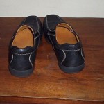 COLE HAAN MEN SLIP ON SHOES SZ 11M BLACK WOW!!!