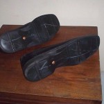 COLE HAAN MEN SLIP ON SHOES SZ 11M BLACK WOW!!!