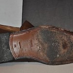 CLASSIC MEN’S HUGO BOSS TOP STITCH  LOAFERS, SIZE 8 1/2