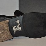 CLASSIC MEN’S HUGO BOSS BLACK LOAFERS, SIZE 7 1/2