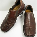 COLE HAAN Zeno Brown Chestnut Slip On Shoes Size 10.5 M
