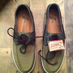 BNIB Vans Chauffeur Thalia Surf US 10.5 Lizard Grape Leaf Surf Siders