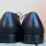 Hugo Boss Mens Dress Shoes Size 9.5M Black Leather Casual Comfort Lace Up Oxford