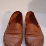 MENS COLE HAAN BRAGANO PENNY LOAFER SHOES TAN SIZE 10.5 M  VERY NICE