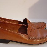 MENS COLE HAAN BRAGANO PENNY LOAFER SHOES TAN SIZE 10.5 M  VERY NICE