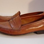 MENS COLE HAAN BRAGANO PENNY LOAFER SHOES TAN SIZE 10.5 M  VERY NICE
