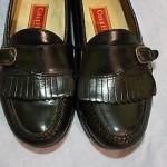 Cole Haan Men’s Black Leather Loafer Pinch Buckle Size 10