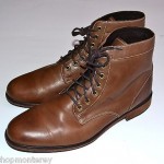 Cole Haan Hank Mens-12-D Brown Leather Casual Dress Ankle Chukka Lace Up Boots
