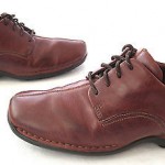 Cole Haan 8 Brown Leather Oxfords Shoes Mens Laces Casual Dress C0474 Square Toe