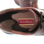 Cole Haan 8 Brown Leather Oxfords Shoes Mens Laces Casual Dress C0474 Square Toe