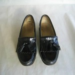 Vintage 1980’s Cole Haan leather loafers ,black, size 9.0 D
