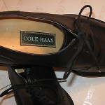 REDUCED!  Cole Haan.  Black Leather.  Oxford Tie-up shoes. Size 8M, 8D