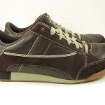 Diesel Men’s LANI Brown/Grey Suede Casual Leather Lace Up Sneakers Sz US 11