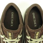 Diesel Men’s LANI Brown/Grey Suede Casual Leather Lace Up Sneakers Sz US 11