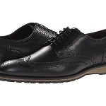 BOSS by Hugo Boss BLACK NEVORS men’s wingtips NEW IN BOX black leather size 10