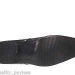 NEW Hugo Boss Vermins Pull On Leather Ankle Dress Zip Boots Mens 9 Black NIB