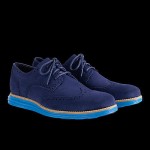 Cole Haan Lunargrand Wingtip, Navy/Topaz, NIB,(size: US9)