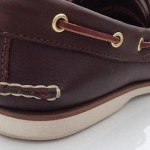 Timberland Classic 2-Eye Boat Shoes Dark Brown Leather SZ 9 Men