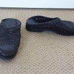 Mens Cole Haan Woven Clogs Size 8 1/2