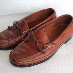 Cole Haan men’s brown leather braided tie loafer sz 10