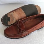 Cole Haan men’s brown leather braided tie loafer sz 10