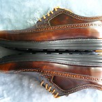 100% Auth. Brand New Cole Haan Lunargrand Wingtip sz 9.5m Orig. $228