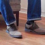 Cole Haan Mens Air Franklin Brown Suede Saddle Shoe size 10.5
