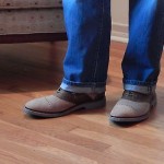 Cole Haan Mens Air Franklin Brown Suede Saddle Shoe size 10.5