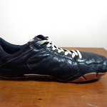 DIESEL REMY BLACK LEATHER SHOES SNEAKERS SIZE US 8 / EUR 40.5