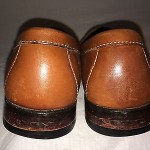 Men’s Cole Haan Tan Leather Penny Loafers – Dressy Size – SIZE 9 D – 1 inch heel