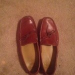Mens Cole Haan Driving Moccasins Brown Leather 12 M