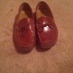 Mens Cole Haan Driving Moccasins Brown Leather 12 M