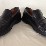 COLE HAAN NIKE AIR Black Leather Loafers Shoes size 10.5M