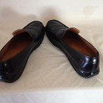 COLE HAAN NIKE AIR Black Leather Loafers Shoes size 10.5M